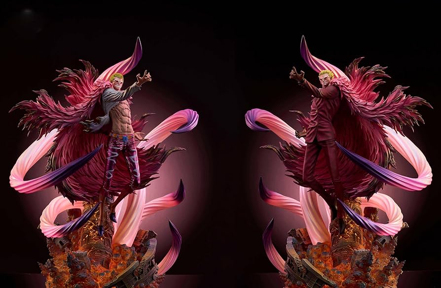 【希少】ドフラミンゴ フィギュア ZZDD Studio Amazon.co.jp: Don Quixote Doflamingo Figure, 1/4 Scale